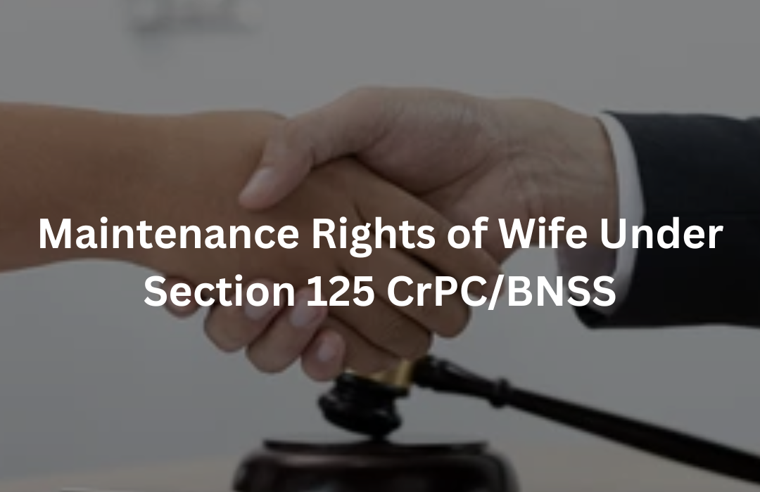 maintenance under section 125 crpc