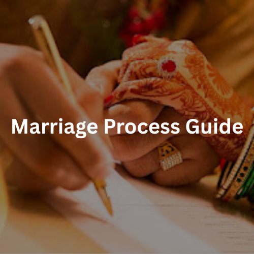 Marriage process guide