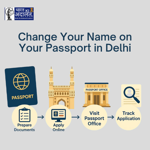 Guide to Change of Name in Passport in Delhi