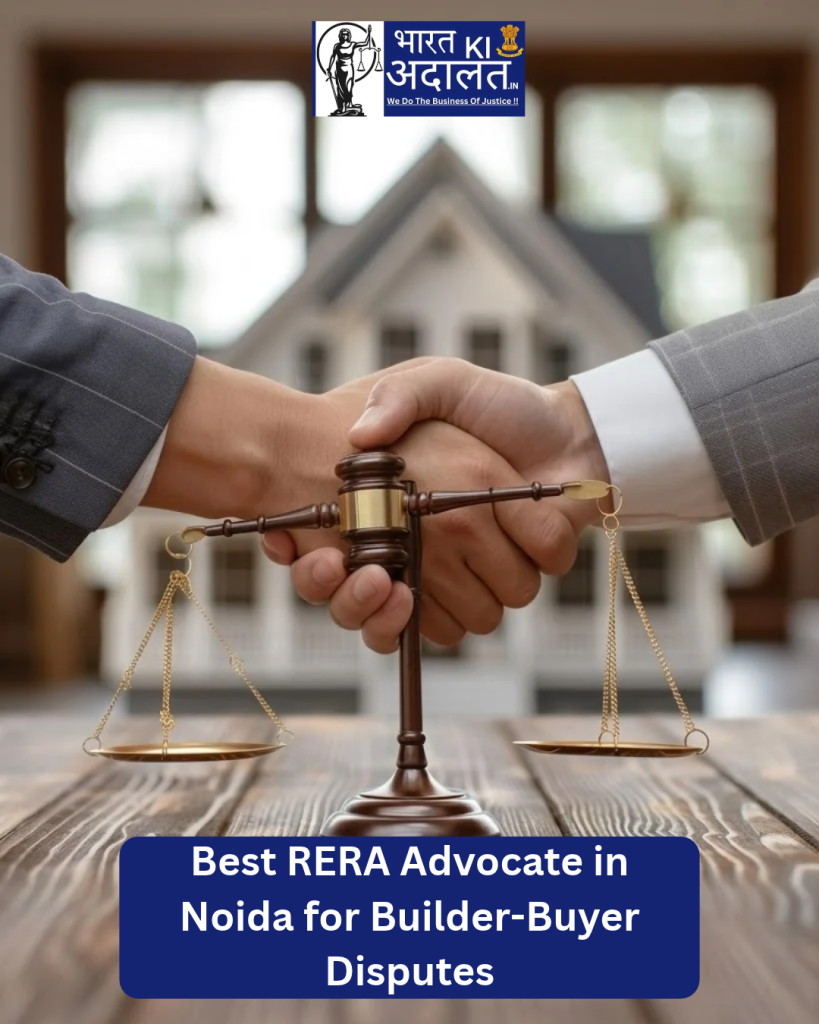 Best RERA Advocate in Noida for Builder-Buyer Disputes